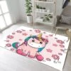 Kids Unicorn Stars Flowers Rugs And Carpets -Unicorn Fashion 80903 n55nl6