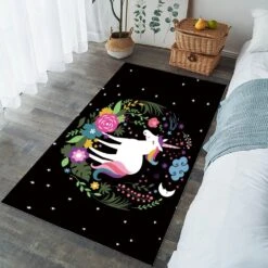 Neon Unicorn Large Carpets For Living Room -Unicorn Fashion 83096 1rjxnh
