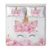 Flowers Unicorn Fitted Sheets -Unicorn Fashion 83211 3hxewt