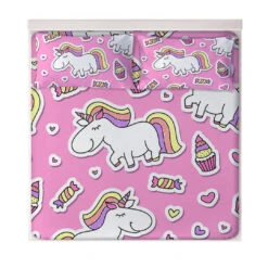 Flowers Unicorn Fitted Sheets -Unicorn Fashion 83211 uetmov