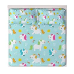 Unicorn Dreaming Fitted Sheets -Unicorn Fashion 83411 2oyvwf