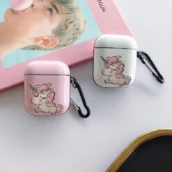 Unicorn Airpods Cases With Hanging Ornament -Unicorn Fashion 83626 gzdpfb