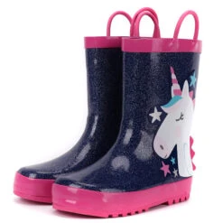 Unicorn Starry Rain Boots