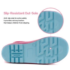 Unicorn Rainbow Pattern Rain Boots -Unicorn Fashion 85147 aseazg