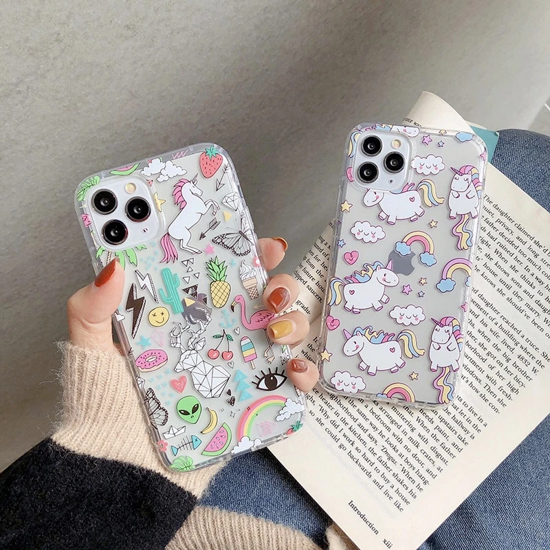 Unicorn And Flamingo Phone Case 3 Unicorn And Flamingo Phone Case