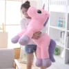 Giant Unicorn Plush Toys -Unicorn Fashion 85cm 100cm White Unicorn Plush Toys Giant Unicorn Stuffed Animal Horse Toy Soft Unicornio Peluche Doll