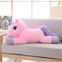 Giant Unicorn Plush Toys -Unicorn Fashion 85cm 100cm White Unicorn Plush Toys Giant Unicorn Stuffed Animal Horse Toy Soft Unicornio Peluche Doll 2