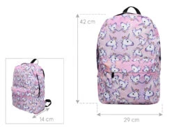 3pcs Unicorn Backpack Shoulder Drawstring Bags For Teenage -Unicorn Fashion 8688 de1b2c