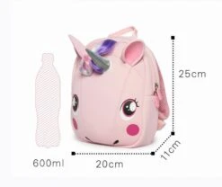 3D Cartoon Super Cute Unicorn School Bag -Unicorn Fashion 88076 epv5jn