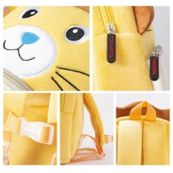 3D Cartoon Animals Plush School Bags For Girls -Unicorn Fashion 88175 oxd8ww