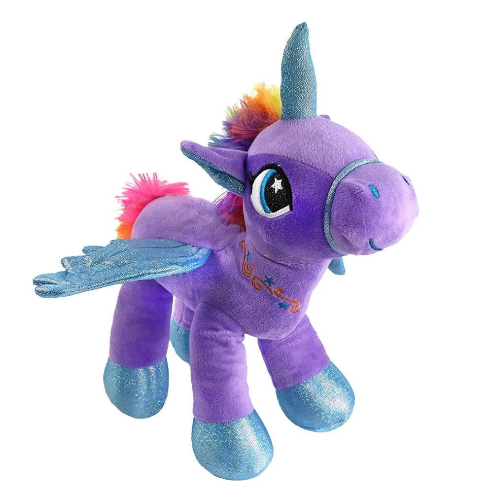 Glowing LED Night Light Unicorn Stuffed Animal Toy 6 Glowing LED Night Light Unicorn Stuffed Animal Toy - Image 4