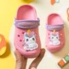 Kids Girls Non Slip Unicorn Crocs -Unicorn Fashion 89707 cmrmre