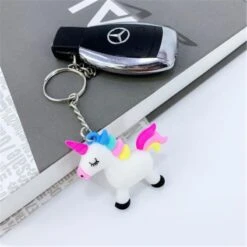 Rainbow Unicorn Keychain -Unicorn Fashion 91652 3ewbl6