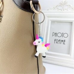 Rainbow Unicorn Keychain -Unicorn Fashion 91652 cgouf2