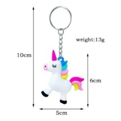 Rainbow Unicorn Keychain -Unicorn Fashion 91652 cnp2pw
