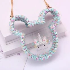 Unicorn Summer Hand-Knitting Transparent Bag -Unicorn Fashion 91803 tnlt2e