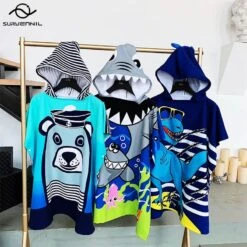Unicorn Cartoon Hooded Bathrobe -Unicorn Fashion 92446 rxmwqh
