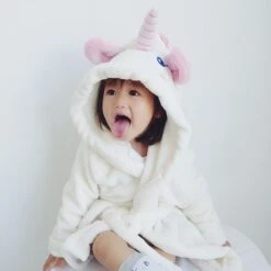 Flannel Unicorn Baby