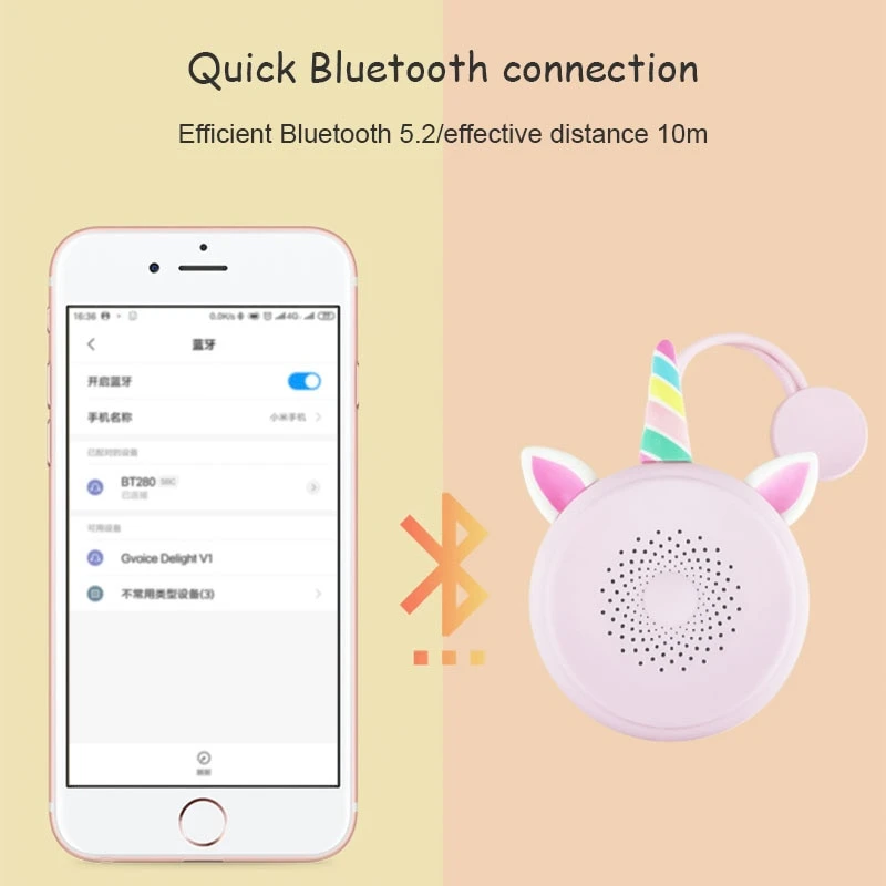 Unicorn Portable Bluetooth Speaker 6 Unicorn Portable Bluetooth Speaker - Image 4