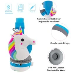 Unicorn Wireless Bluetooth Headphones -Unicorn Fashion 92858 nzozxd