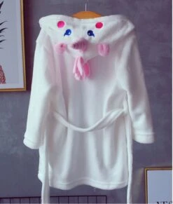 Pure White Unicorn Bathrobe