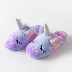 Unicorn Holographic Rainbow Soft Slippers 11 Unicorn Holographic Rainbow Soft Slippers -Unicorn Fashion 95599 kurjem