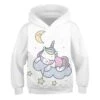 Fashionable Unicorn Pullover Hoodie