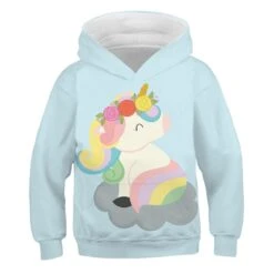 Fashionable Unicorn Pullover Hoodie -Unicorn Fashion 95965 pdwgof