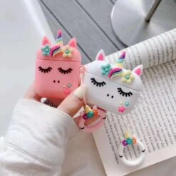 Colorful Floral Unicorn Airpods Case