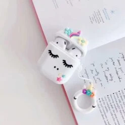 Colorful Floral Unicorn Airpods Case -Unicorn Fashion 96228 5ee3fd