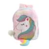 Rainbow Unicorn Fluffy School Bag -Unicorn Fashion 96480 n0pzqc