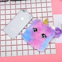 Shinning Fluffy Unicorn Mini Purse -Unicorn Fashion 97891 sqburr
