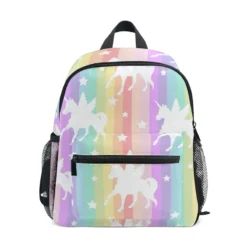 Unicorn Lovely Unique Printing Designed Backpack For Girls -Unicorn Fashion ALAZA 9 Style Unicorn Printing Backpack For Girls School Bag Kindergarten Backpack 3 8 Years Old 11