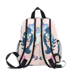 Unicorn Lovely Unique Printing Designed Backpack For Girls -Unicorn Fashion ALAZA 9 Style Unicorn Printing Backpack For Girls School Bag Kindergarten Backpack 3 8 Years Old 4