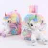 Student Small Unicorn Soft Backpack
