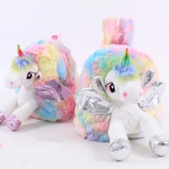Student Small Unicorn Soft Backpack