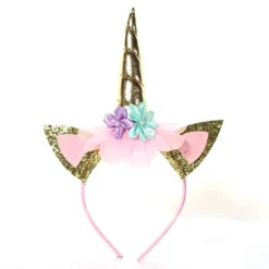 Unicorn Princess Dress And Headband -Unicorn Fashion Baby Girls Dress Unicorn Costume for Kids Children Party Dresses flamingo Clothes kids Princess Dress unicornio 5