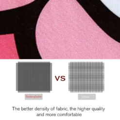 Unicorn Cartoon Bedding Set -Unicorn Fashion BeddingOutlet Unicorn Bedding Set Cartoon Duvet Cover With Pillowcases for Kids Watermelon Bed Set Pink Girly 3