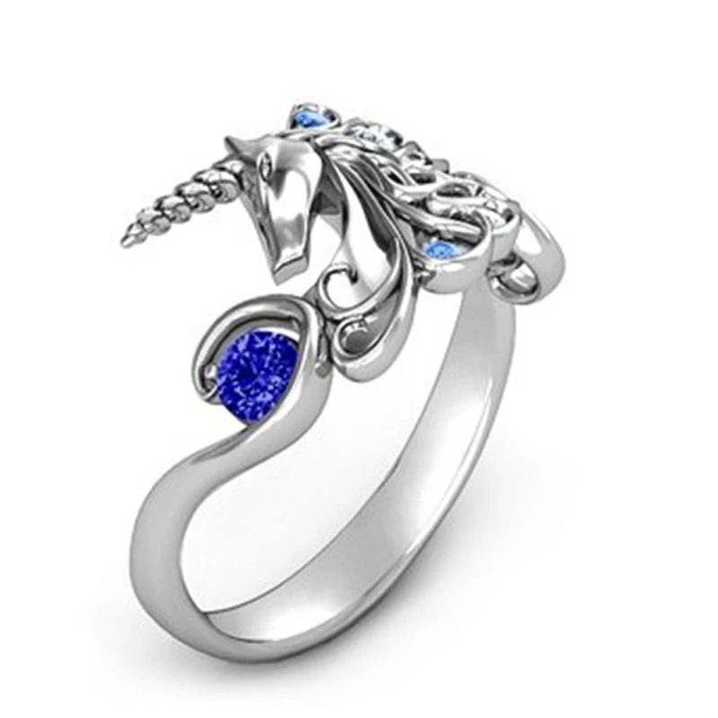 Creative Unicorn Engagement Rings For Women 6 Creative Unicorn Engagement Rings For Women - Image 4