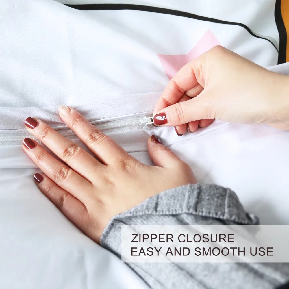 Love Music Unicorn Duvet Cover Sets Twin Full Queen 6 Love Music Unicorn Duvet Cover Sets Twin Full Queen - Image 4