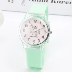 Cute Unicorn Children Watch -Unicorn Fashion Brand New Fashion Cute Harajuku Unicorn Watermelon Girl s Boy s Children Watch Waterproof Sport Jelly 5