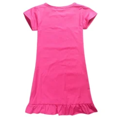 Toddler Kids Unicorn Princess Dress -Unicorn Fashion CANIS Toddler Cartoon Baby Kids Girl Unicorn Sleepwear Princess Dress Pyjamas Nightwear Nightgown Girls Dresses Clothes 4