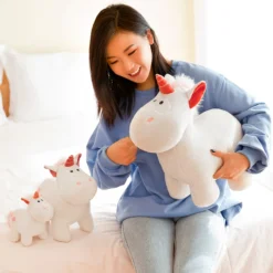 Unicorn Plush Stuffed Toy 11 Unicorn Plush Stuffed Toy -Unicorn Fashion Candice guo nice plush toy stuffed doll theodor friend angel Unicorn lover cartoon animal baby birthday 3
