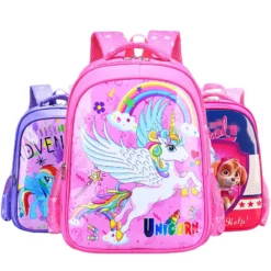 Unicorn Waterproof School Bag For Boy Girl