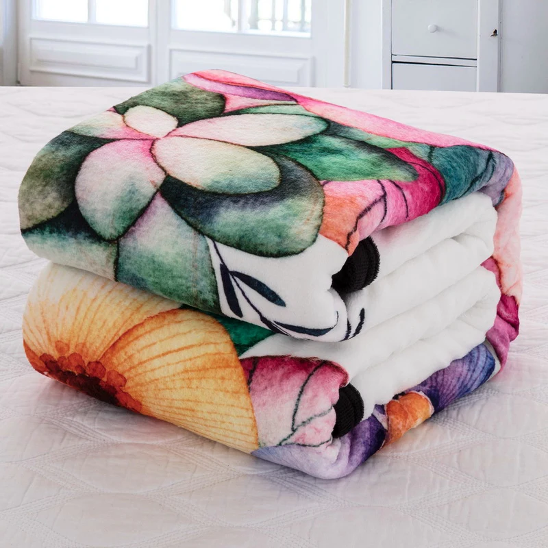 Cartoon Unicorn Throw Blanket 5 Cartoon Unicorn Throw Blanket - Image 3