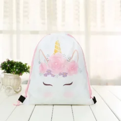 Unicorn Beach Towel And Drawstring Bag -Unicorn Fashion Cartoon Unicorn Series Microfiber Beach Towel with Drawstring Backpack Bag Sport Yoga Blanket Swimming Bath Towel 4
