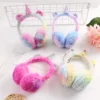 Fashion Winter Lovely Unicorn Earmuffs -Unicorn Fashion Child Ear Muffs Fashion Winter Lovely Thicken Plush Unicorn Children Earmuffs New High Quality Solid Color