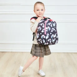 Children Unicorn Backpack -Unicorn Fashion Children School Backpack 3D Cartoon Rainbow Unicorn Kids Toddler Backpack for Baby Girls Boys Kindergarten Kids 5