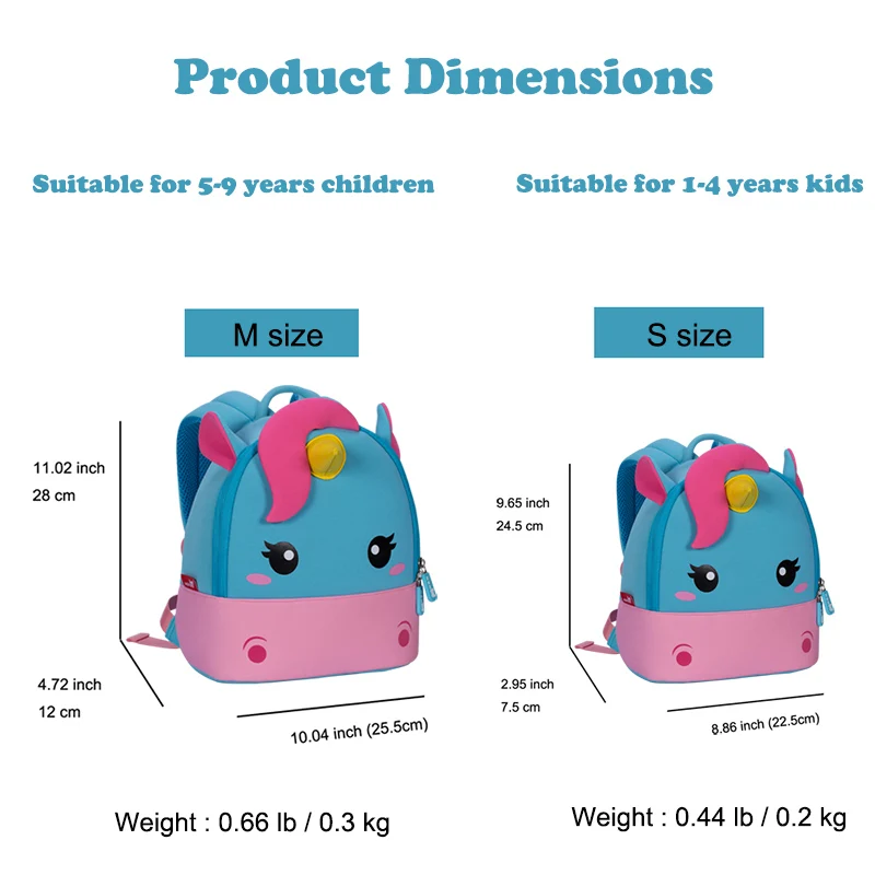 Unicorn Children School Backpack 7 Unicorn Children School Backpack - Image 5