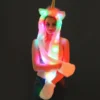 Faux Fur LED Unicorn Hat 1 Faux Fur LED Unicorn Hat -Unicorn Fashion Christmas Halloween Faux Fur LED Unicorn Hat Costume Winter Warm Long Scarf and Gloves Set with